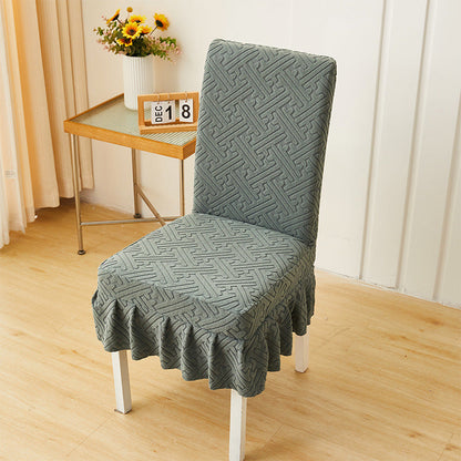 LuxuraSoft™ Stoelhoezen Eetkamer – Set van 4 | Elegant & Beschermend
