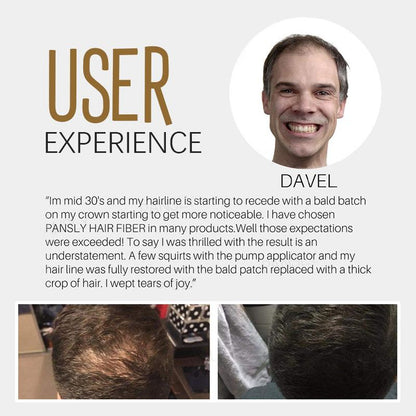 ThickLocks™ - Haarvezelpoeder voor direct volume en volheid [50% Korting]