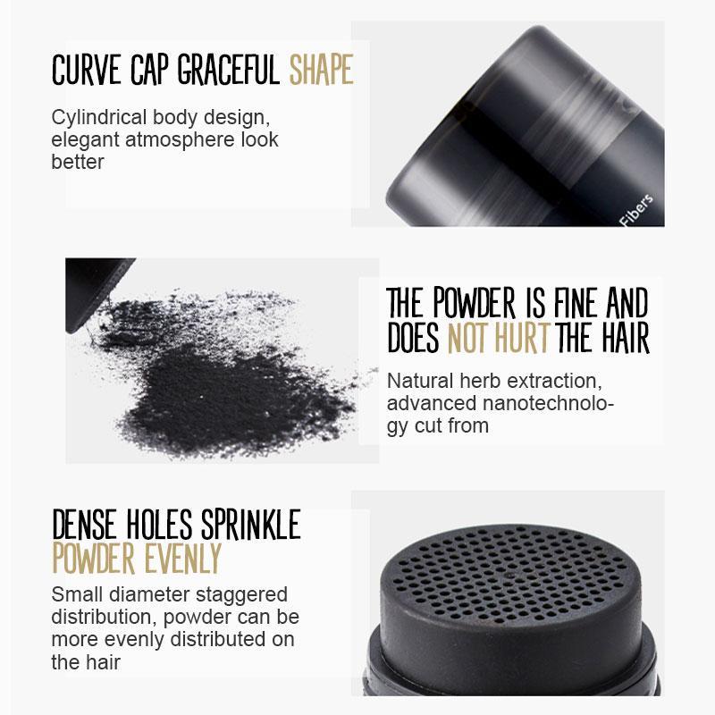 ThickLocks™ - Haarvezelpoeder voor direct volume en volheid [1 + 1 Gratis]