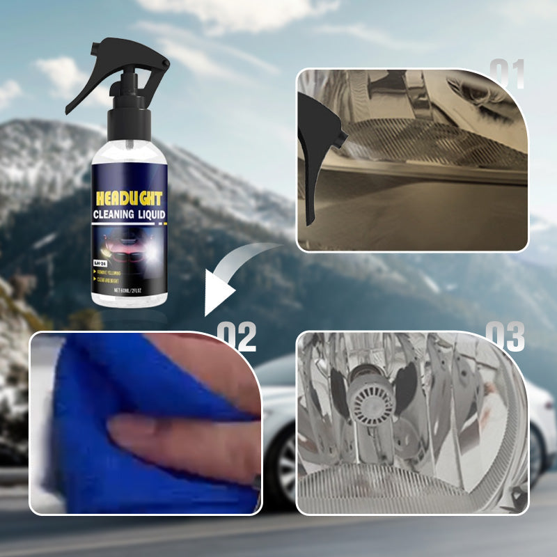 CleanLight™ – Koplamp Reiniger & Polijstmiddel voor Heldere Koplampen