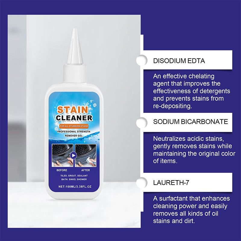 StainCleaner Vlekkenverwijderingsgel – Hardnekkige Vlekken & Schimmel [1+1 Gratis]