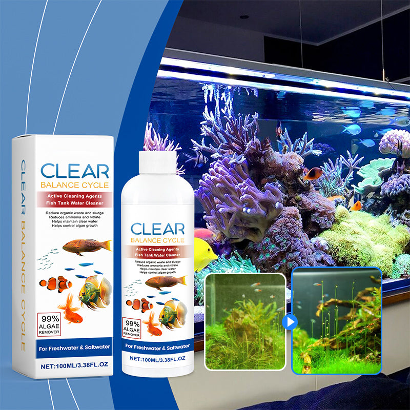 AquaClear™ – Kristalhelder, sprankelend en gezond aquariumwater [50% Korting]