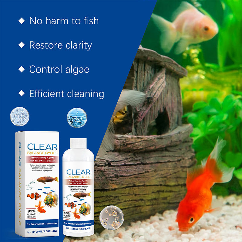 AquaClear™ – Kristalhelder, sprankelend en gezond aquariumwater [50% Korting]