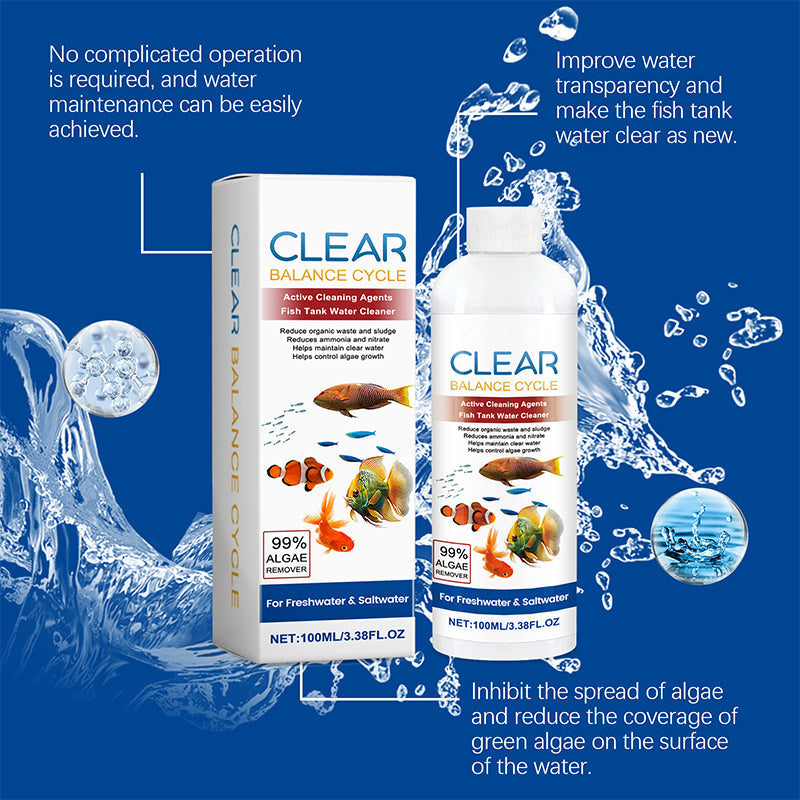 AquaClear™ – Kristalhelder, sprankelend en gezond aquariumwater [50% Korting]