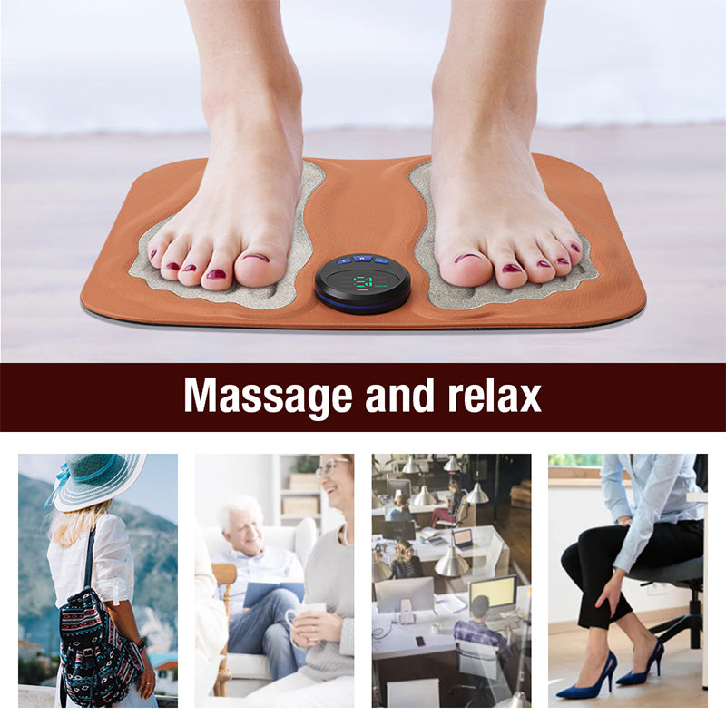 SootheStep™ – Elektrische EMS voetmassagemat voor weldadige ontspanning [50% Korting]