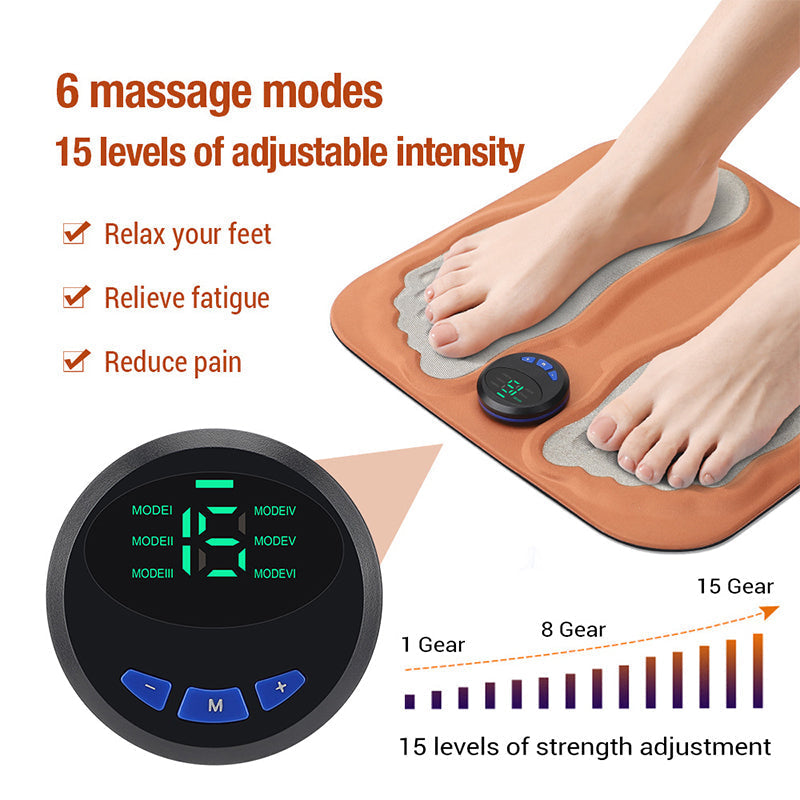 SootheStep™ – Elektrische EMS voetmassagemat voor weldadige ontspanning [50% Korting]