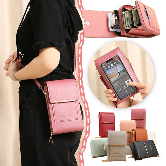 StyleBag™ – Dames Touchscreen Smartphone Schoudertas met Modern Alledaags Design [50% Korting]