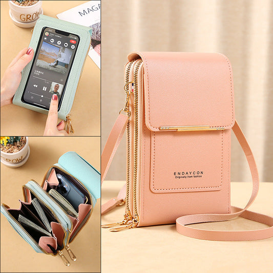 StyleBag™ – Dames Touchscreen Smartphone Schoudertas met Modern Alledaags Design [50% Korting]