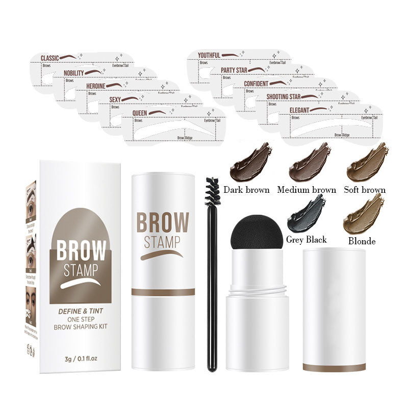 PerfectBrows™ – Sjabloon- en stempelset voor perfect gevormde wenkbrauwen [1 + 1 Gratis]