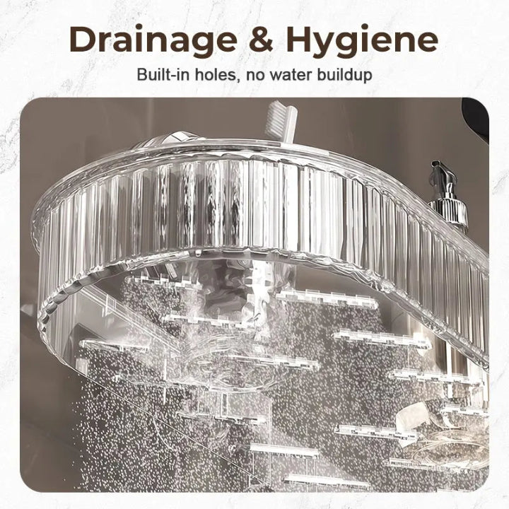 CrystalSpace™ – Houdt zware verzorgingsproducten betrouwbaar en veilig op hun plaats [50% Korting]