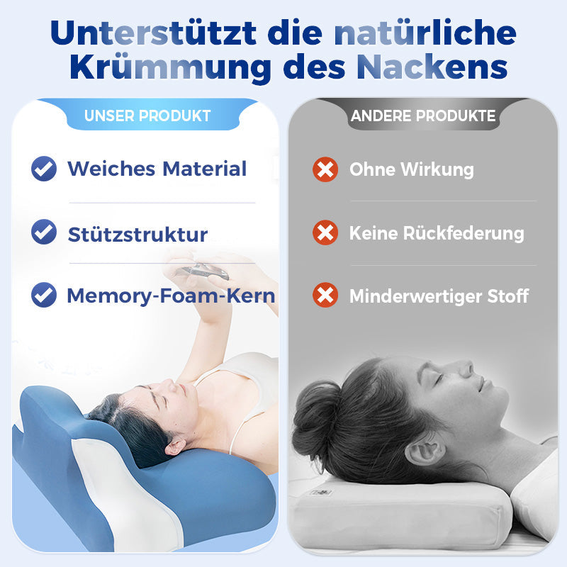 SleepEase™ – Ergonomisch Traagschuimkussen voor Nek & Schouders