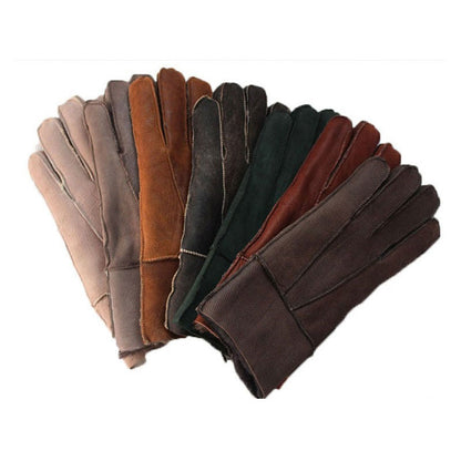 Maya™ – Warme handschoenen van synthetisch leer met verlengde manchet [50% korting]