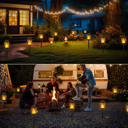 SolarTorch – Warme Zonne-verlichting voor uw Tuin [50% Korting]