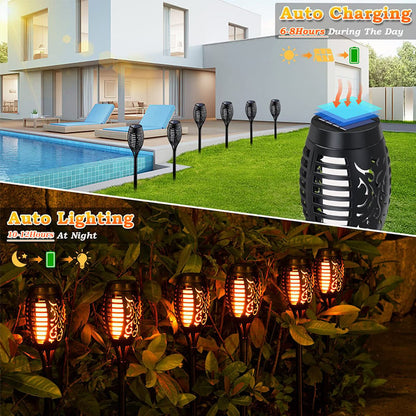 SolarTorch – Warme Zonne-verlichting voor uw Tuin [50% Korting]