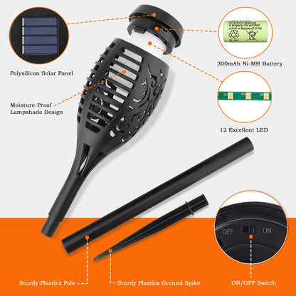 SolarTorch – Warme Zonne-verlichting voor uw Tuin [50% Korting]