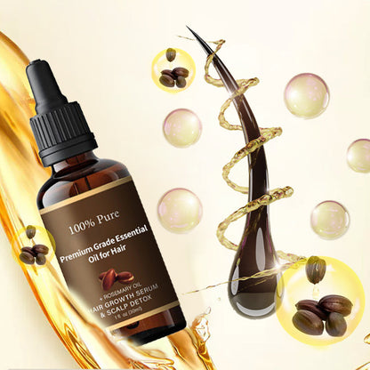 AvaRose™ – Biologische Rozemarijn Haarolie voor Intense Hydratatie en Verzorging [1 + 1 Gratis]