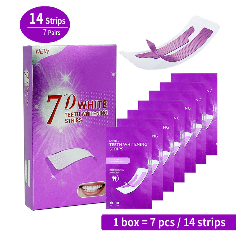BrightSmile™ Tandbleekstrips – Peroxidevrije Whitening Strips 14 stuks
