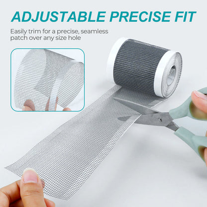 RepairTape™ – Zelfklevende Reparatietape voor Raamschermen & Horren