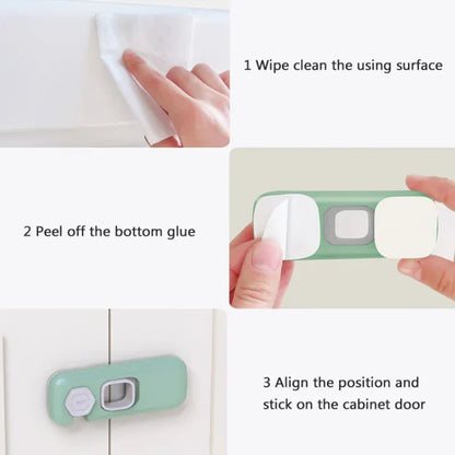 FridgeLock™ – Multifunctioneel Kinderslot voor Koelkast & Kasten [1+1 Gratis]