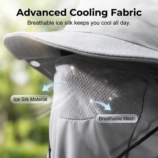 BreezeGuard – Zonnehoed voor maximale bescherming en verkoeling buitenshuis [50% Korting]