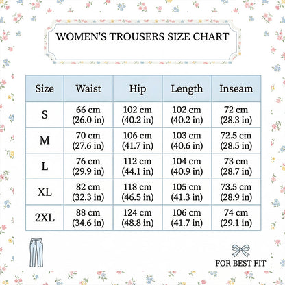 BloomLine™ Dames Hoge Taille Broek met Bloemenprint – Lichtgewicht & Comfortabel