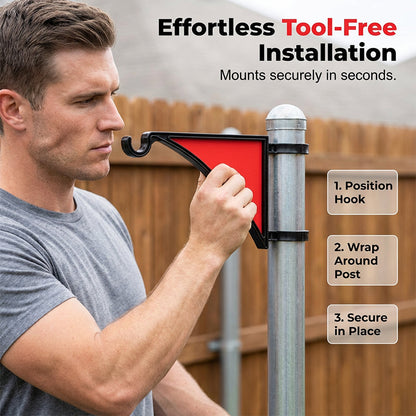 GardenFence™ – Hekpaalhaak voor Tuindecoratie zonder Boren