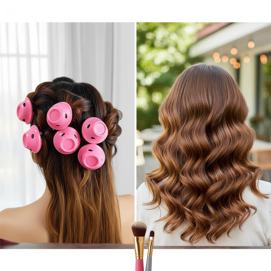 CurlRoll™ – Krulrollers zonder hitte, zachte, gezonde & glanzende krullen [10 + 10 Gratis]