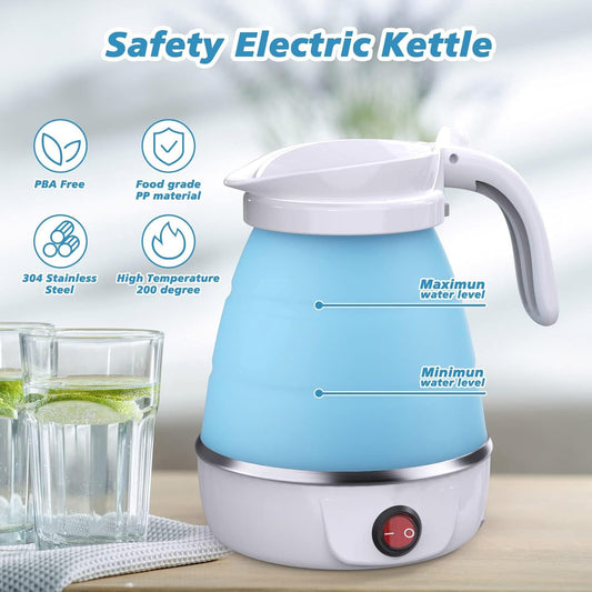 50% Korting | ElectricFold™ – Opvouwbare Waterkoker voor Onderweg [Laatste dag korting]