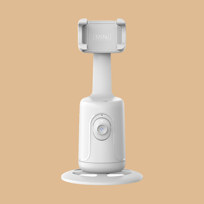 GimBot™ – Auto-tracking telefoonhouder met 360° gezichtsherkenning en geïntegreerd selfielicht [50% Korting]