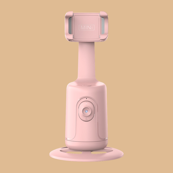 GimBot™ – Auto-tracking telefoonhouder met 360° gezichtsherkenning en geïntegreerd selfielicht [50% Korting]