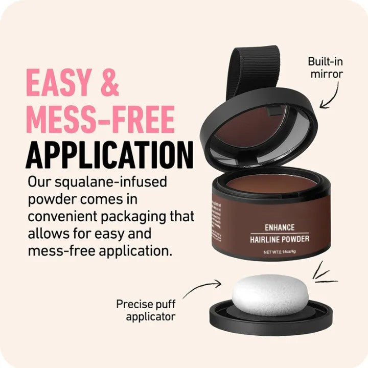 LineLock™ – Haarlijn Puder voor Volle & Gedefinieerde Haarlijnen