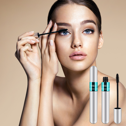 Vibely™ 4D Zijdefiber Mascara – Volle & Lange Wimpers [1+1 Gratis]