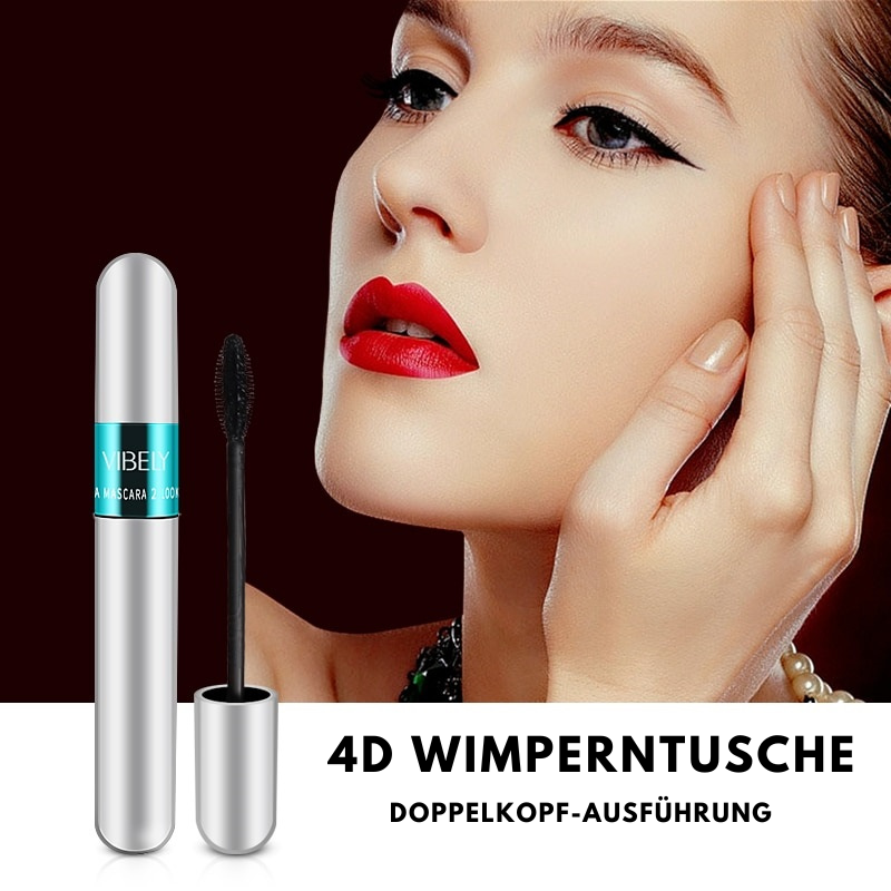Vibely™ 4D Zijdefiber Mascara – Volle & Lange Wimpers [1+1 Gratis]