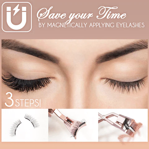 QuickLash™ – Prachtige, herbruikbare magnetische wimperset voor perfecte make-up [1 + 1 Gratis]
