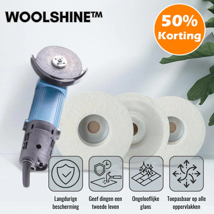 50% Korting | WoolShine™ Revolutionaire Polijstmachine (5st)