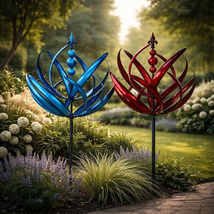 WindBloom™ – Windspel Tuindecoratie met Lotus-ontwerp | Roestvrij