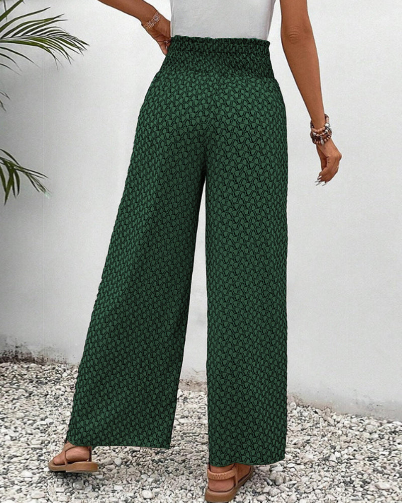 50% Korting | Janna™  - Elegant - katoenmix met geometrische print [Laatste dag korting]