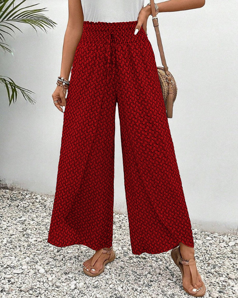 50% Korting | Janna™  - Elegant - katoenmix met geometrische print [Laatste dag korting]