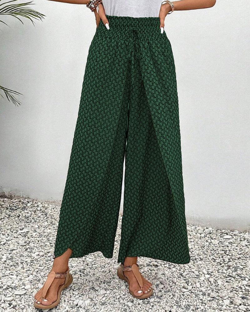 50% Korting | Janna™  - Elegant - katoenmix met geometrische print [Laatste dag korting]