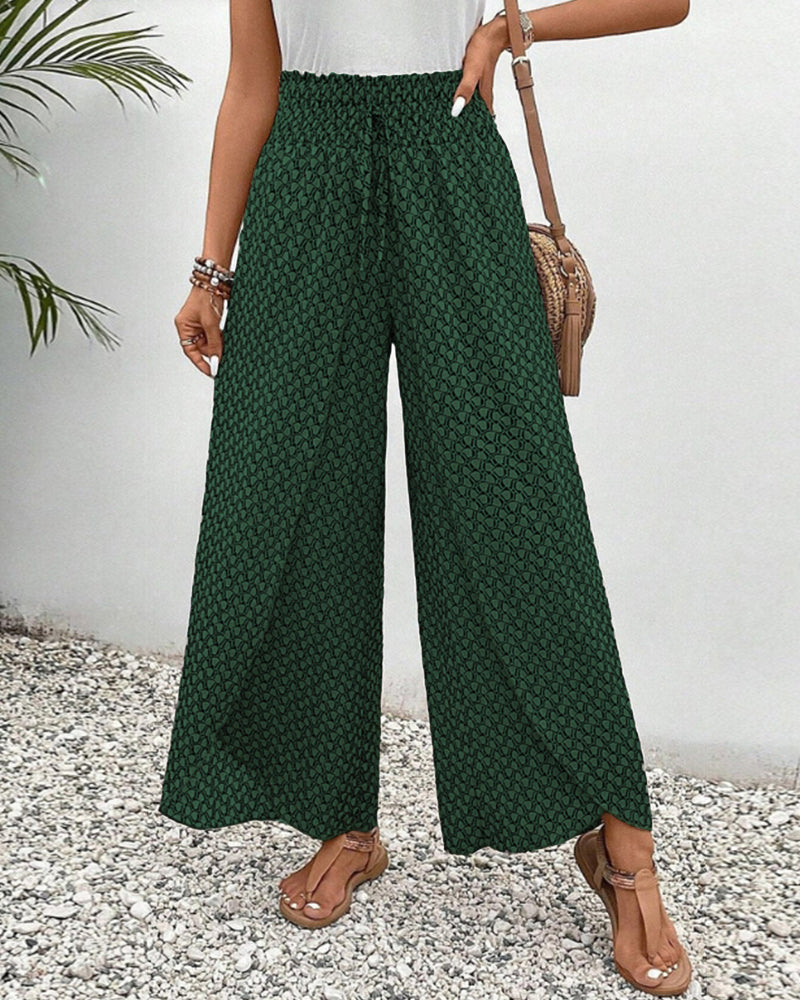 50% Korting | Janna™  - Elegant - katoenmix met geometrische print [Laatste dag korting]