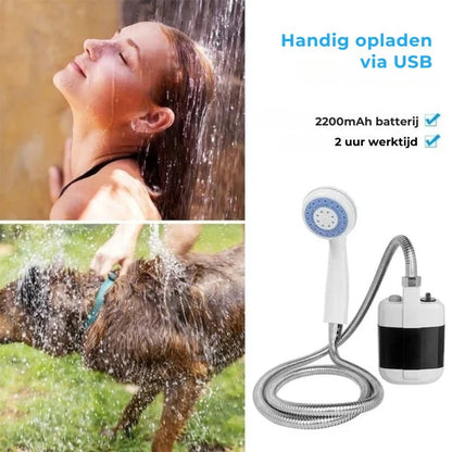 WildWash – Draagbare Outdoor-Douche voor Grenzeloze Verfrissing [50% Korting]