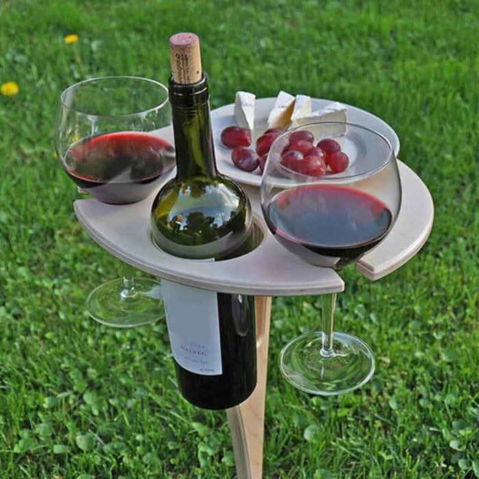 50% Korting | WineEase™ Inklapbare Wijnfles Tafel [Laatste dag korting]