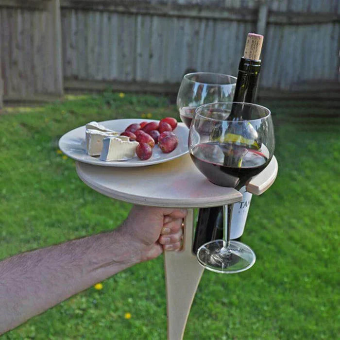 50% Korting | WineEase™ Inklapbare Wijnfles Tafel [Laatste dag korting]