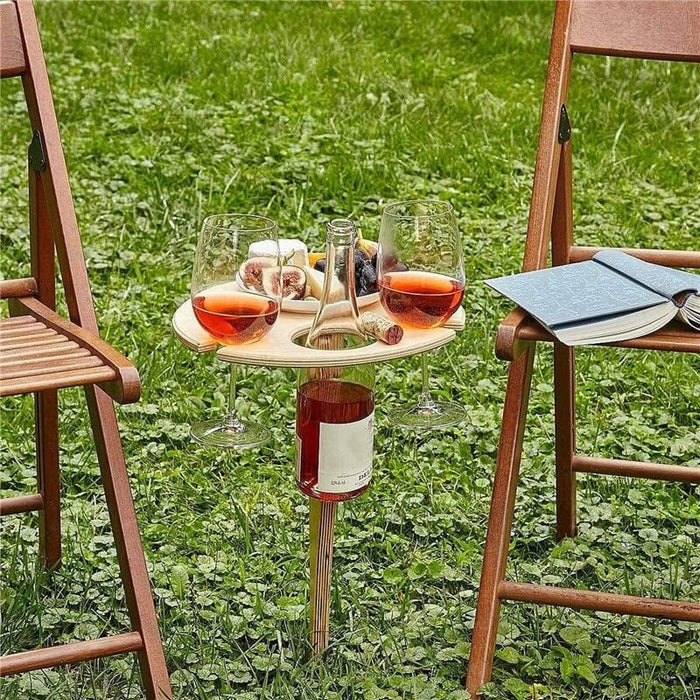 50% Korting | WineEase™ Inklapbare Wijnfles Tafel [Laatste dag korting]