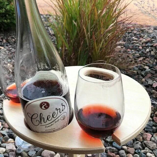 50% Korting | WineEase™ Inklapbare Wijnfles Tafel [Laatste dag korting]