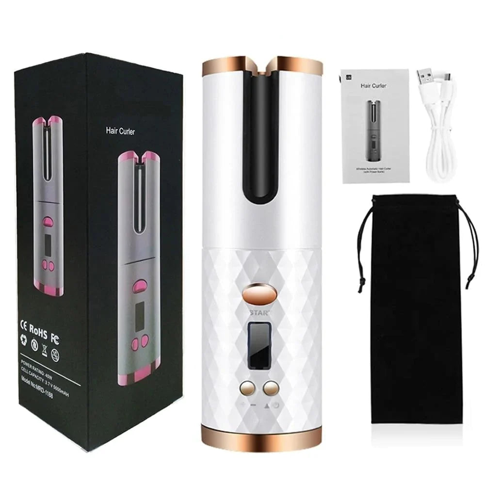 50% Korting | SuperCurl™ Automatische Krultang voor gemakkelijk krullen [Laatste dag korting]