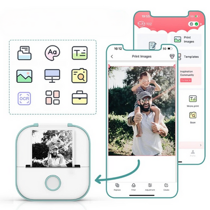 NanoPrint™ – Draagbare mini-printer voor eenvoudig, mobiel printen [50% Korting]