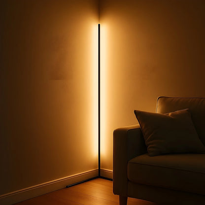 Dimbare LED-staande hoeklamp met 3 kleurtemperaturen en afstandsbediening